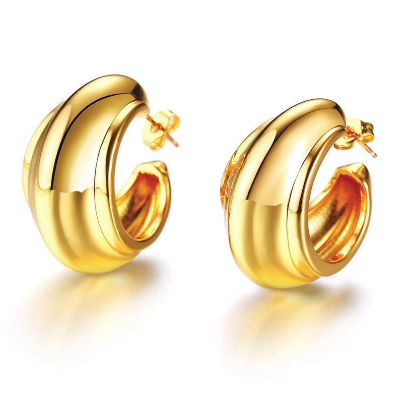 Vnox Bông Tai Mạ Vàng Thời Trang Cho Nữ