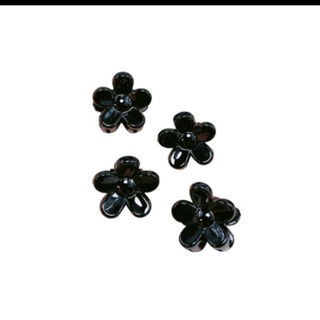 Set 2 kẹp tóc hoa nhí đáng yêu màu đen