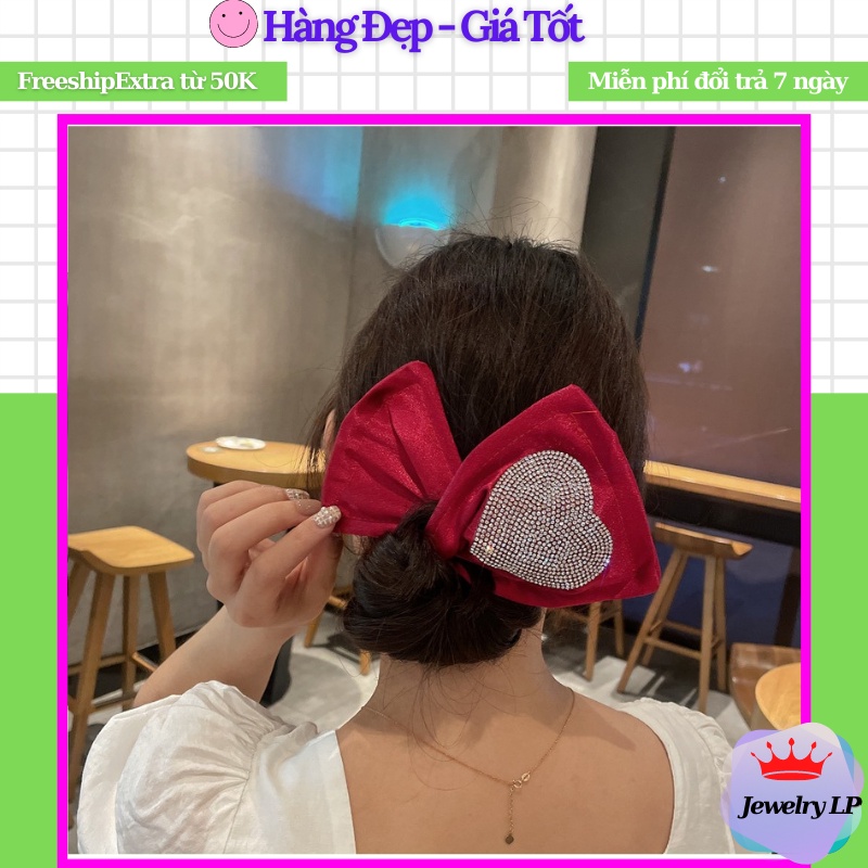 Thanh búi tóc nơ, kẹp tóc hình nơ