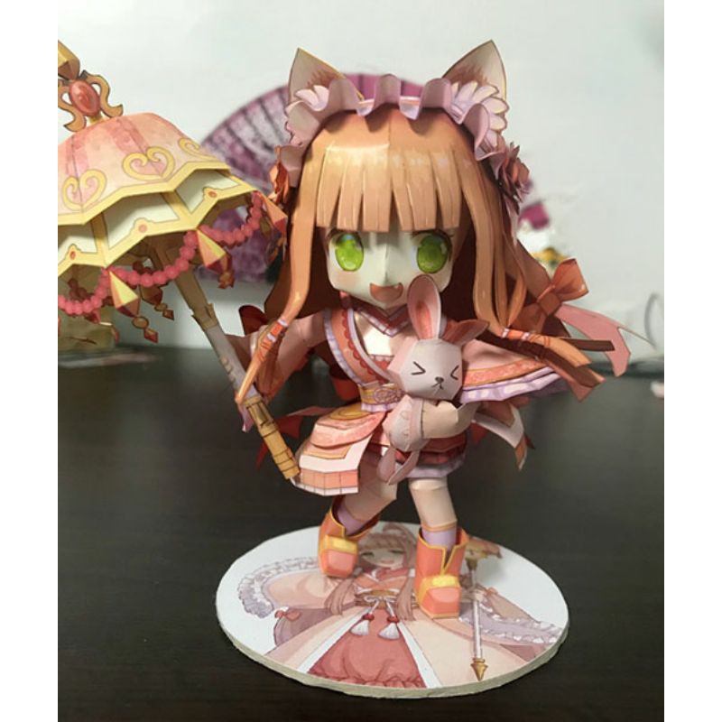 Mô hình giấy anime girl Princess Connect! Re:Dive] Mahou Himemiya