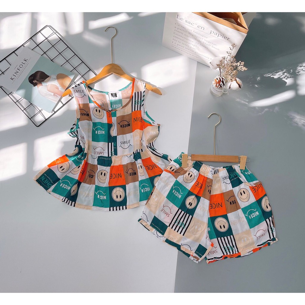 Bộ đùi Baby Doll chất tole lanh VNXK
