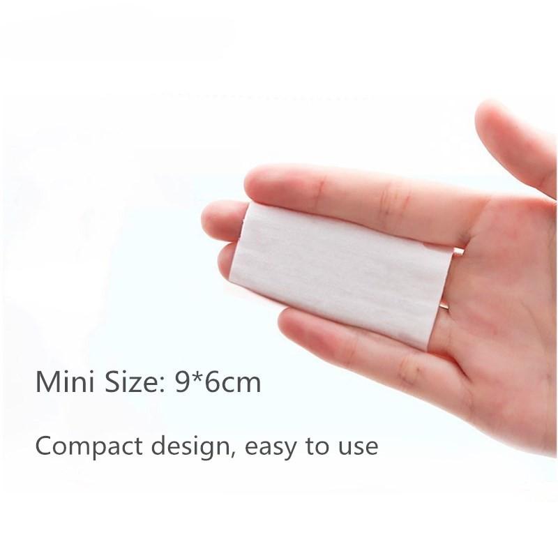Mua 3 tặng 1-  90 miếng bông tẩy trang cotton Mixdair mềm mại, dùng được cả ướt và khô tiện lợi- Hanayuki Asia