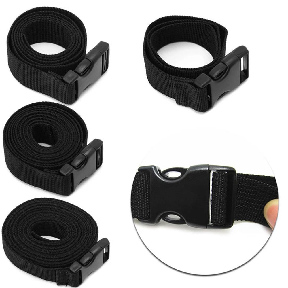 Dây đai buộc hàng hóa bằng nylon có khóa cài tiện lợi khi đi du lịch