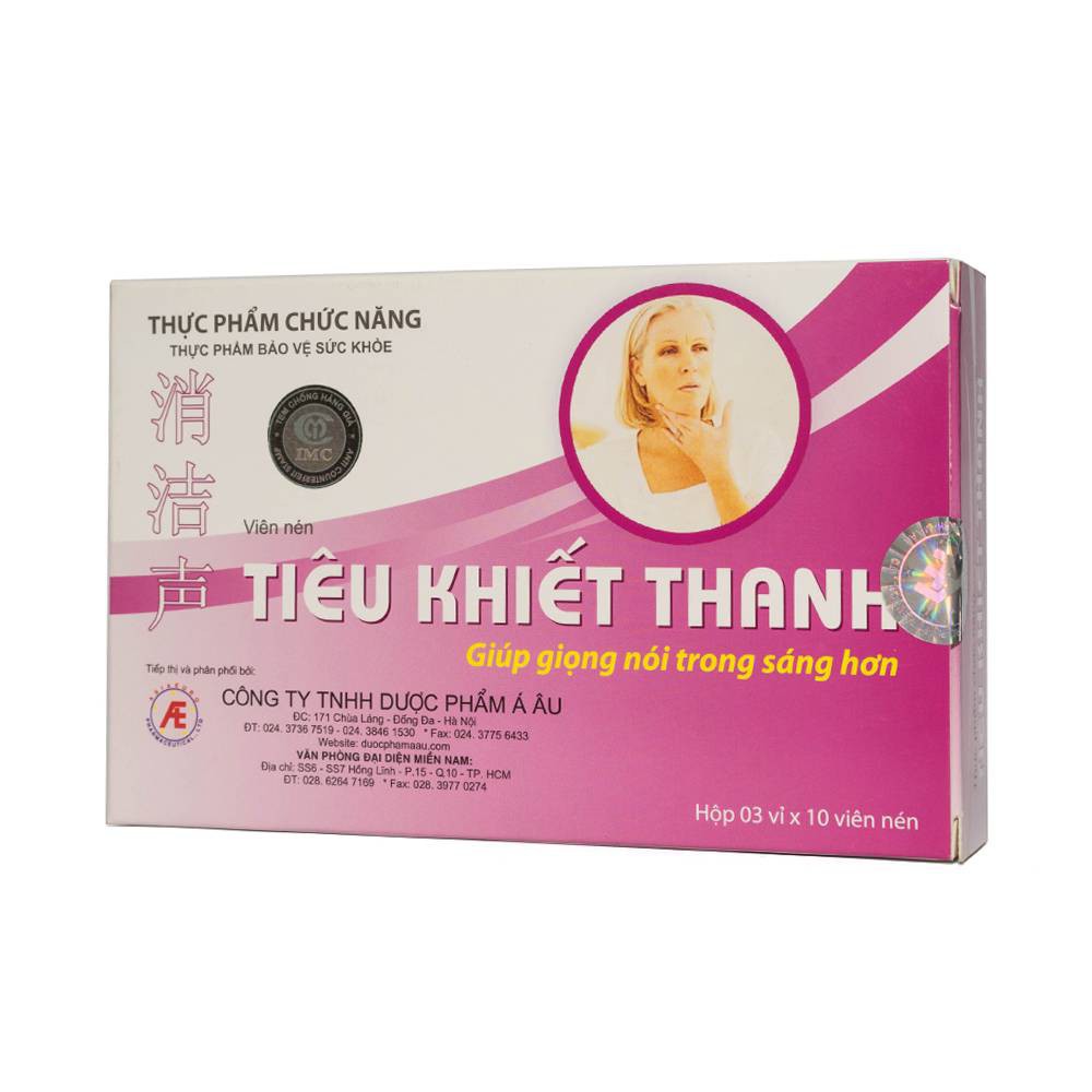 Tiêu Khiết Thanh giúp làm trong sáng giọng nói phòng ngừa và tiêu viêm, giảm sưng, giảm viêm thanh quản | BigBuy360 - bigbuy360.vn
