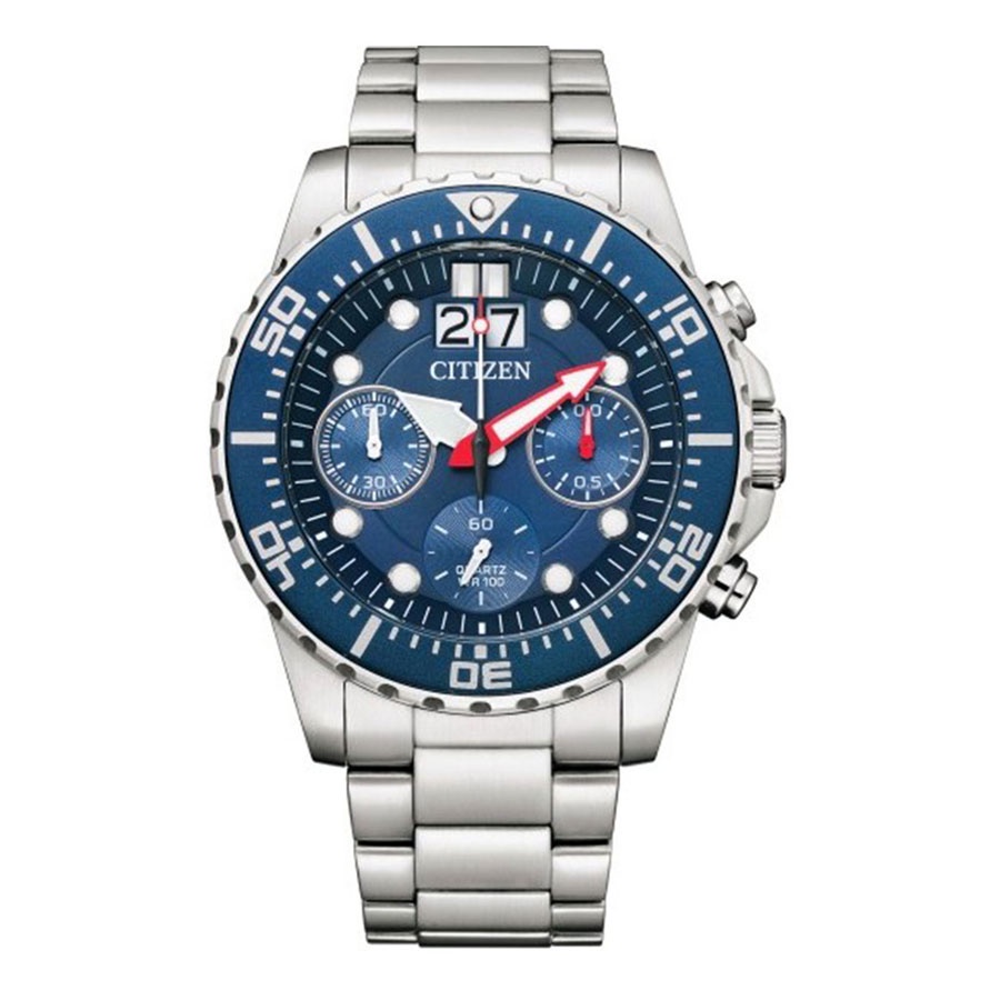 Đồng Hồ Nam Citizen Dây Thép Không Gỉ AI7001-81L - Mặt Xanh