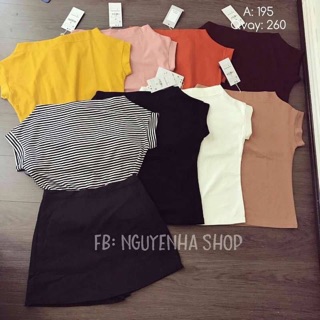 Áo pull lệch vai