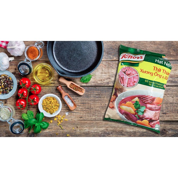 Hạt Nêm Từ Thịt KNORR ( Gói 170 - 900 gam )