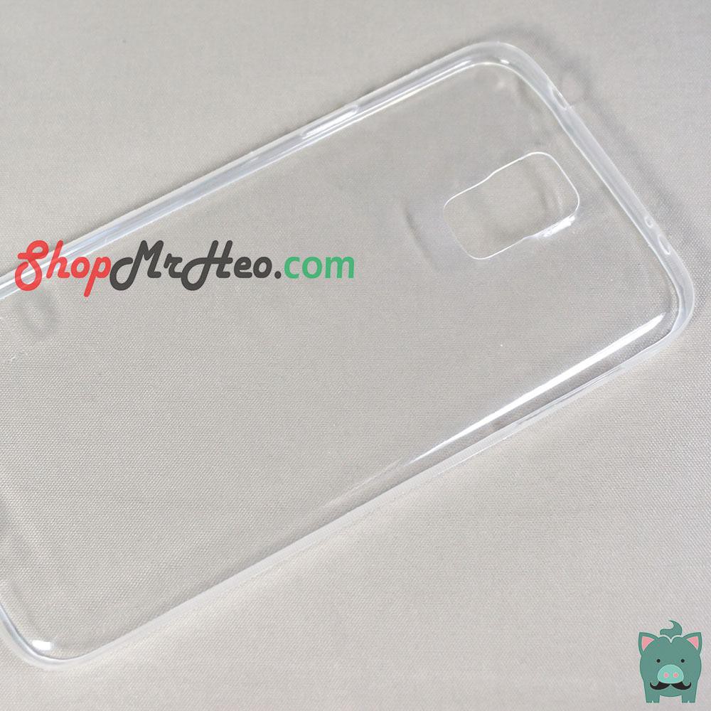 Ốp Lưng Nhựa Dẻo Trong Suốt Cho Samsung Galaxy S5