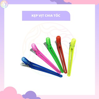 Kẹp vịt chia tóc hỗ trợ tẩy nhuộm tại nhà