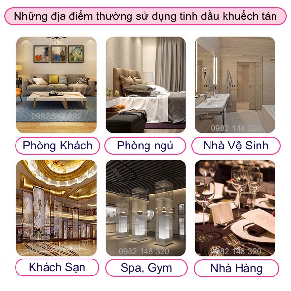 [Cung cấp sĩ &amp; lẻ tinh dầu nước hoa chính hãng] Bộ tinh dầu nước hoa thơm phòng hương Shangrila 200 ml