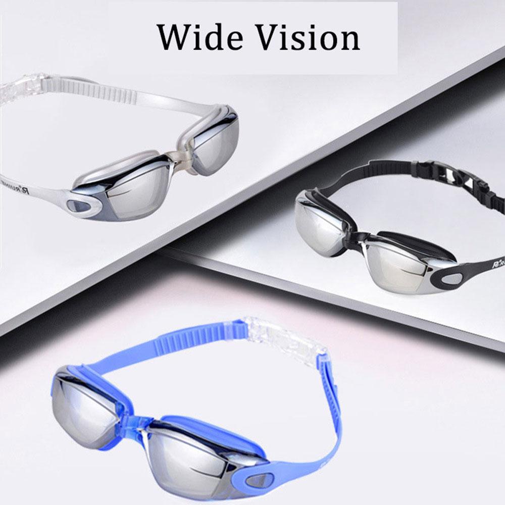 MUVAKO Kính Bơi Silicone Chống Thấm Nước Cho Người Lớn