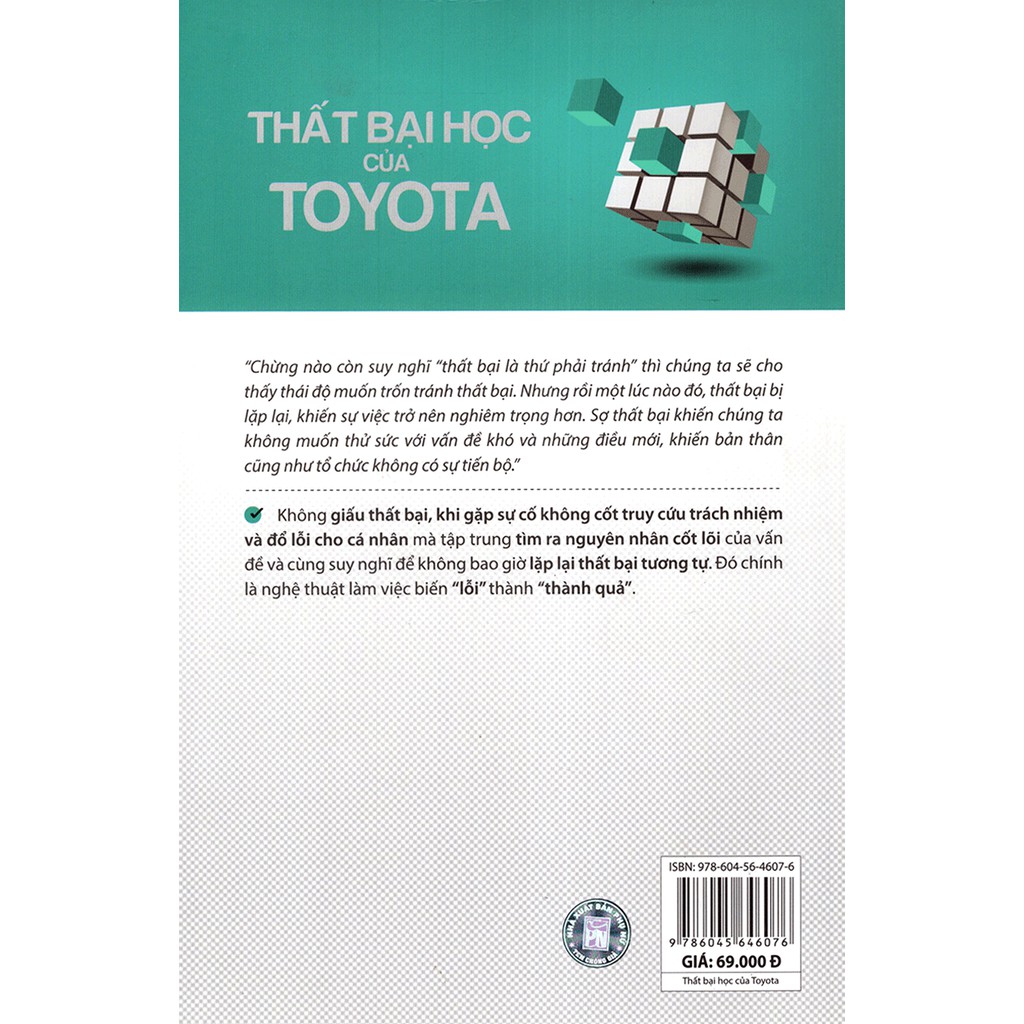 Sách - Thất bại học của Toyota