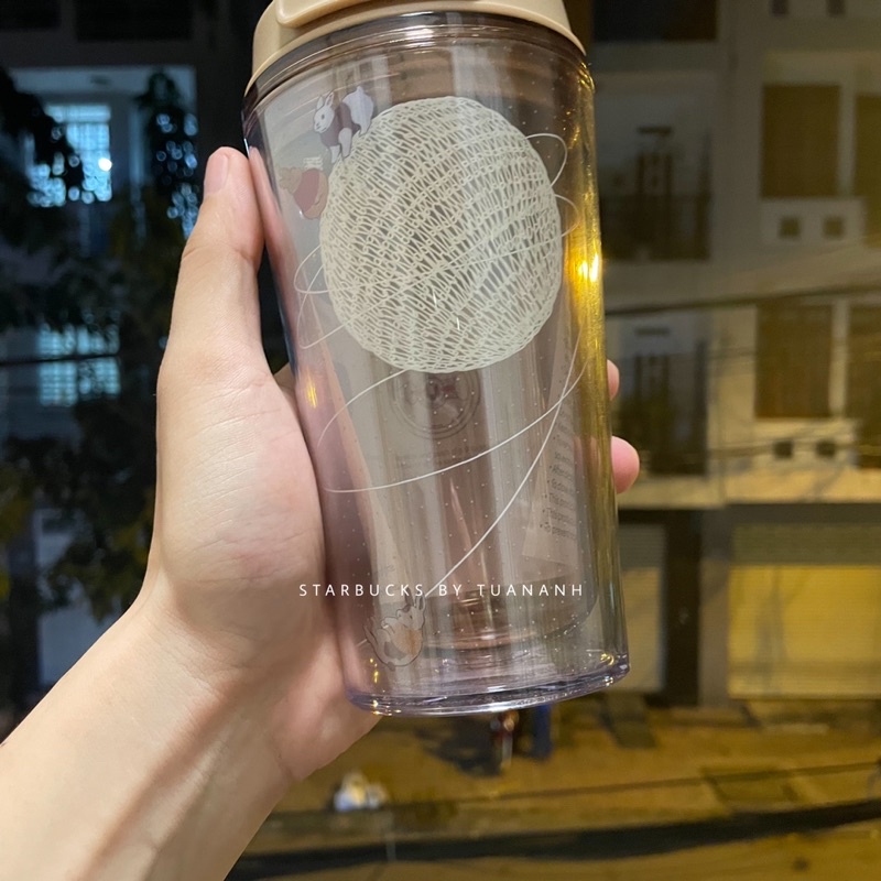 Bình Nhựa Starbucks Weave The Moon 355ml