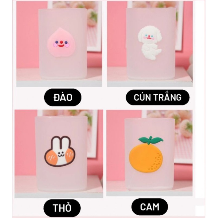 Lọ cắm bút nhựa nhiều hình,đựng nhiều bút hình chibi dễ thương