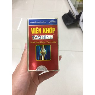 Viên khớp tâm bình lọ 60 viên.