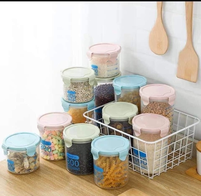 Set 3 hộp đựng đồ khô - hộp đựng thức ăn