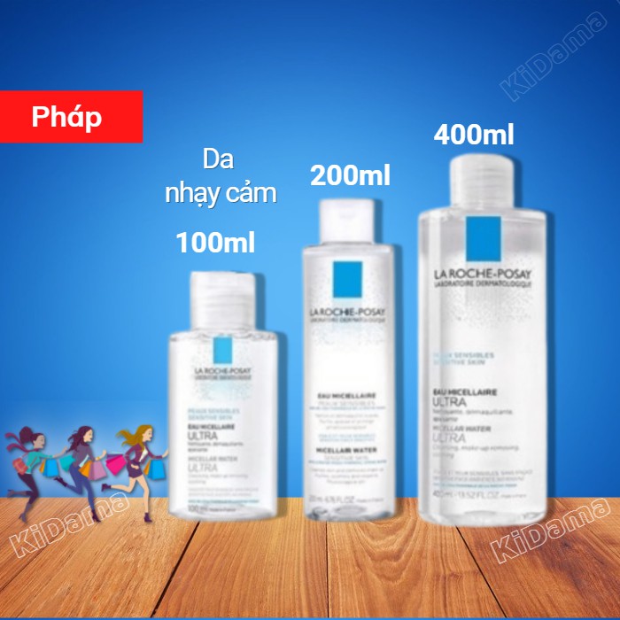 Nước Tẩy Trang sạch sâu cho Da Nhạy Cảm La Roche Posay 100ml hiệu quả làm sạch sâu vượt trội