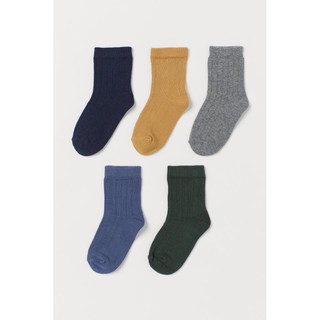 [AUTH] Set 5 đôi tất H&M Authentic cho bé trai bé gái