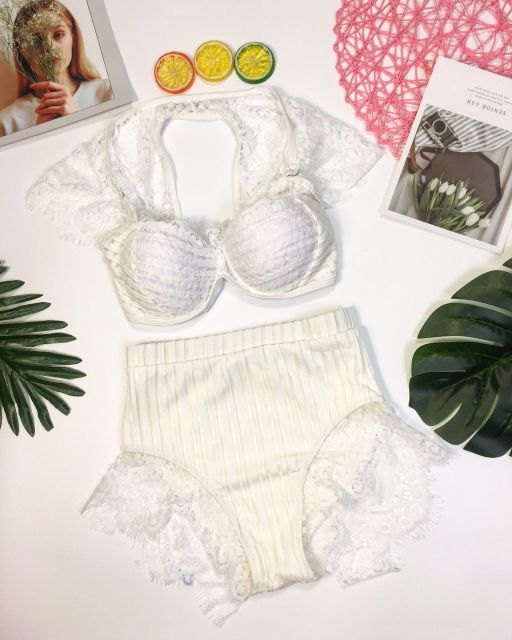 Bikini cánh tiên ren siêu đẹp (kèm hình thật)