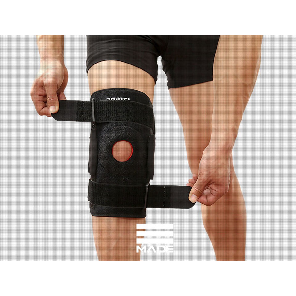 Đai Nẹp Gối H5 Có Thanh Nhôm Điều Trị Sau Mổ Đứt (Giãn) Dây Chằng Chéo Knee Pad Chính Hãng Aolikes 7907