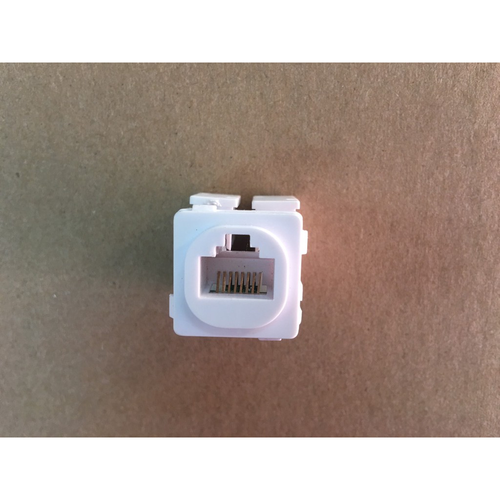 Nhân mạng âm tường RJ45 hãng Sino lỗ tròn S18