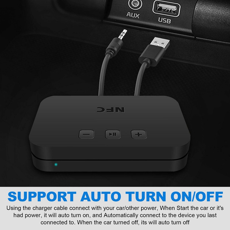 Thiết Bị Nhận Tín Hiệu Âm Thanh Bluetooth 5.0 U Disk Nfx Kết Nối Rca 3.5 Aux Jack | BigBuy360 - bigbuy360.vn