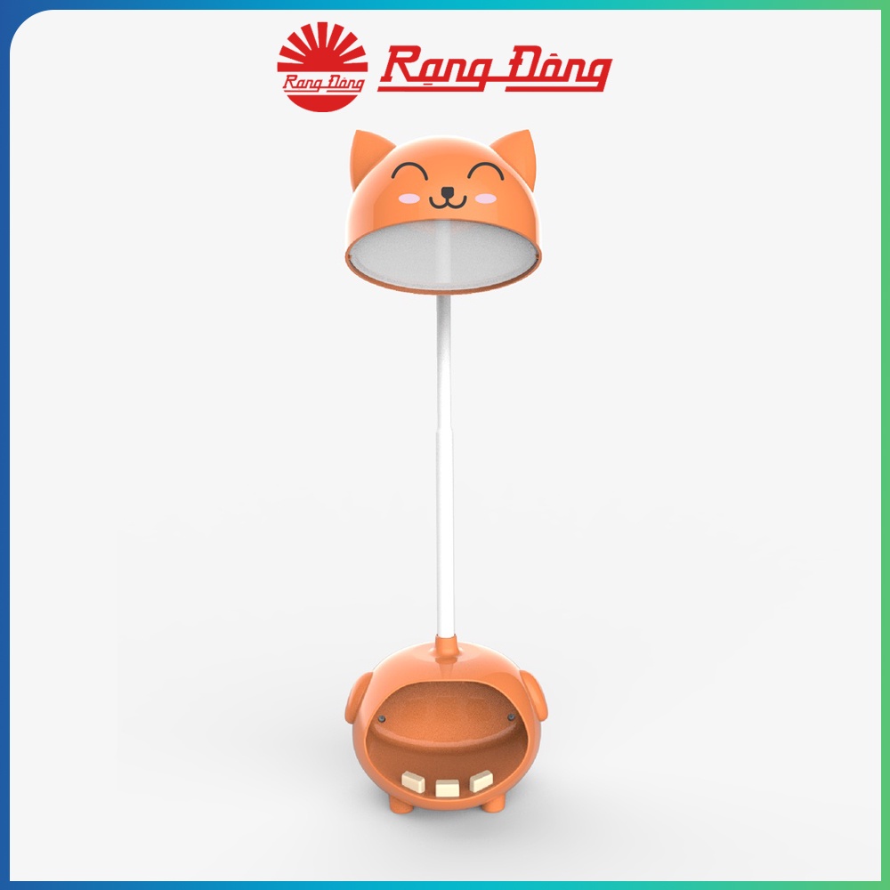 Đèn bàn cảm ứng, đèn học chống cận Rạng Đông RD-RL-41 6W hiển thị 2 màu ánh sáng trắng vàng