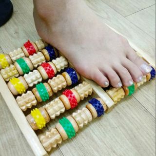 Bàn Lăng Massage Chân Trị Liệu 6 Hàng Cực Đẹp