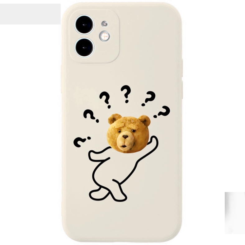 Ốp lưng iphone BẢO VỆ CAMERA cho iphone 7+/8 plus, X, XSMAX, 11, 12, 12, 13 PROMAX GẤU NHẢY MÚA