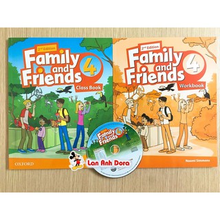 Đồ chơi - Family and friends 4 SB+WB (2nd) + đĩa