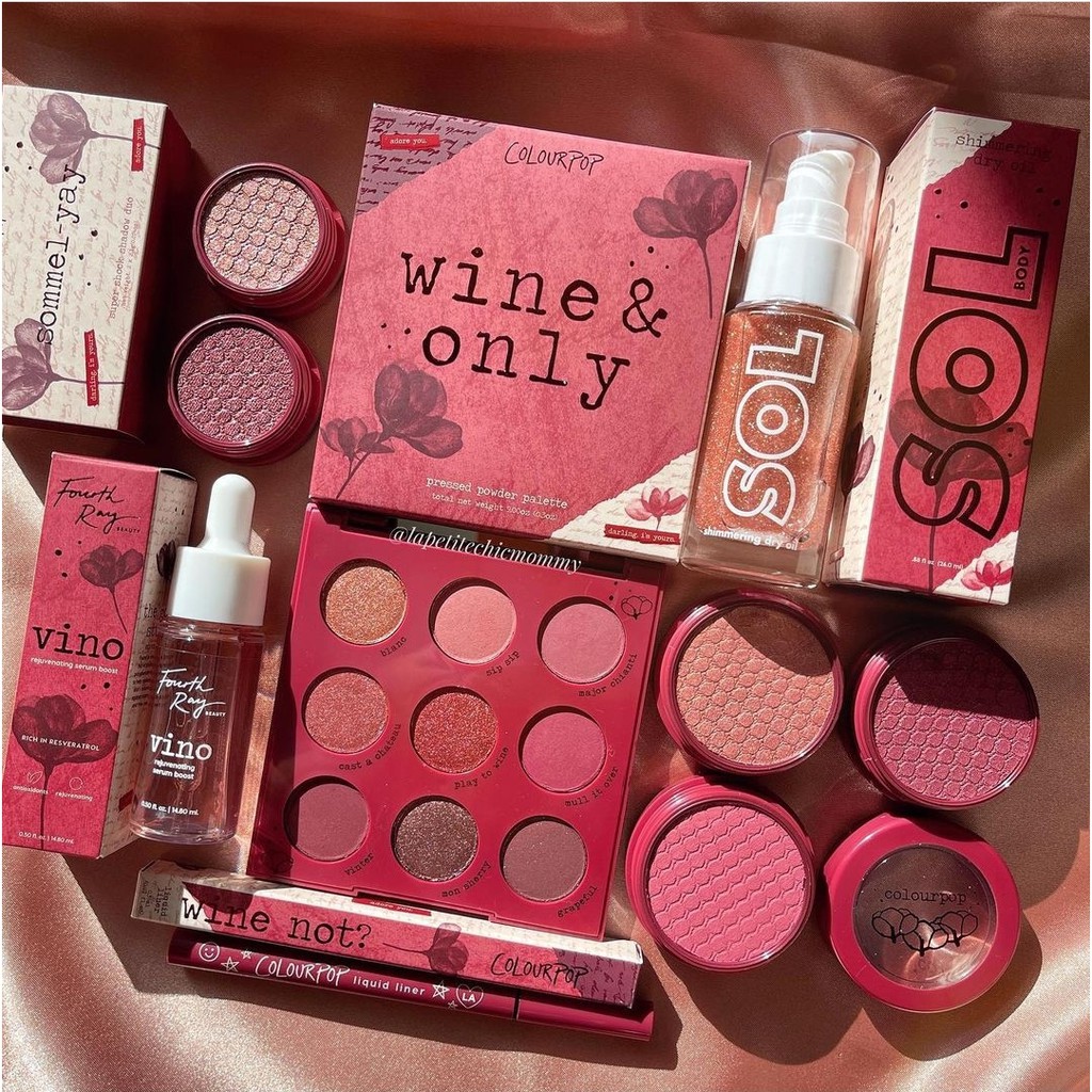 Bảng mắt Colourpop Wine &amp; Only 9 ô