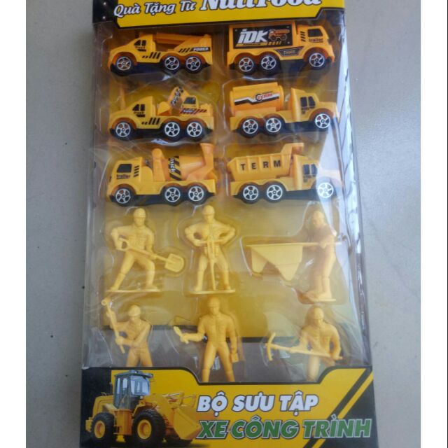 BỘ SƯU TẬP XE CÔNG TRÌNH NUTIFOOD