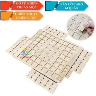 Cờ caro bằng gỗ