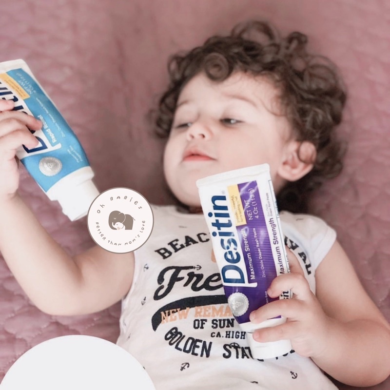 Bộ Sản Phẩm Kem Hăm Desitin Mỹ cho bé từ 0m+ [OH BABIES]