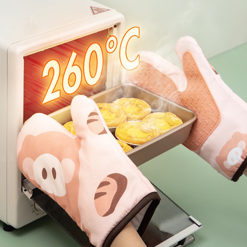 Găng tay lò nướng cách nhiệt chống nóng MS3606