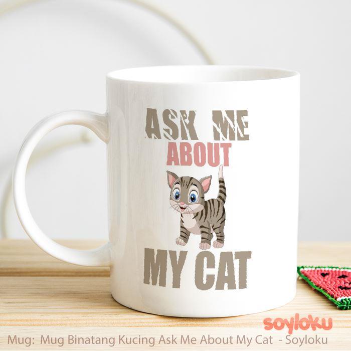 Ly/ cốc sứ uống nước in hình con mèo của bạn vô cùng đáng yêu