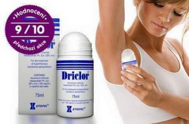 Driclor 60ml của anh  ngăn mồ hôi nách, mùi cơ thể, ướt nách  và ra mồ hôi chân tay FREE SHIP SẢN PHẨM CHÍNH HÃNG