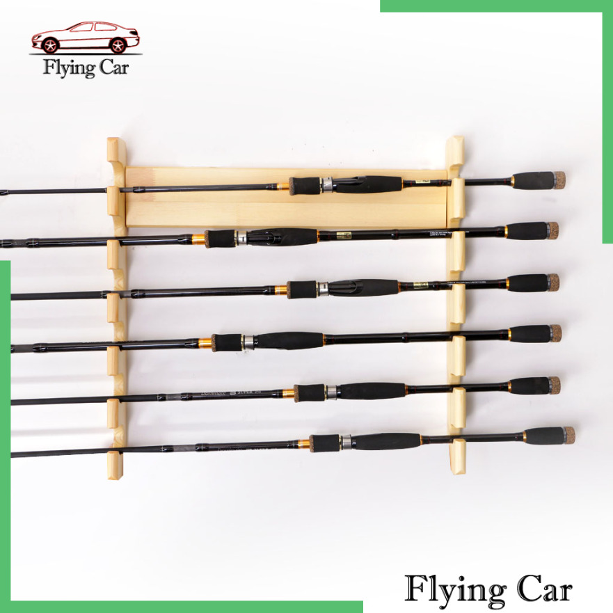 Giá Đỡ Cần Câu Cá 6 Vòng Treo Tường Tiện Dụng Lzdjfmy2