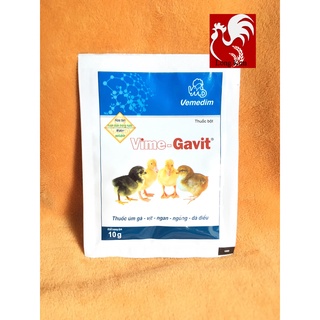 Vime-gavit gói 10g vitamin úm gà, vịt, ngan, ngỗng, đà điểu