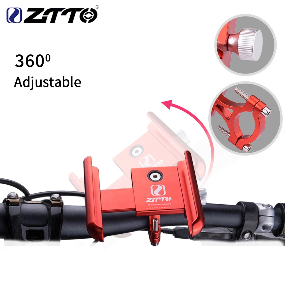 Giá đỡ điện thoại ZTTO Z82 Z83 22.2 31.8 25.4 M365 thông dụng gắn tay lái xe đạp MTB chuyên dụng