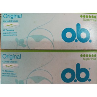 (Giá hủy diệt) Combo 2 hộp tampon ob dành cho người ra nhiều