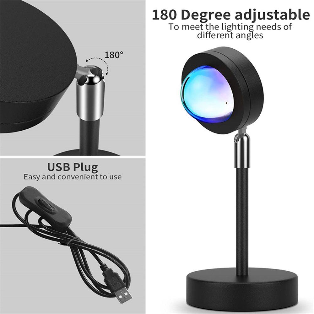 1 Đèn LED Chiếu Ánh Sáng Ban Đêm Trang Trí Phòng