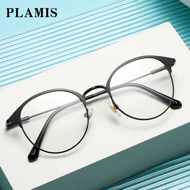 Mắt kính PLAMIS chống bức xạ bằng kim loại chống ánh sáng xanh dành cho nam và nữ