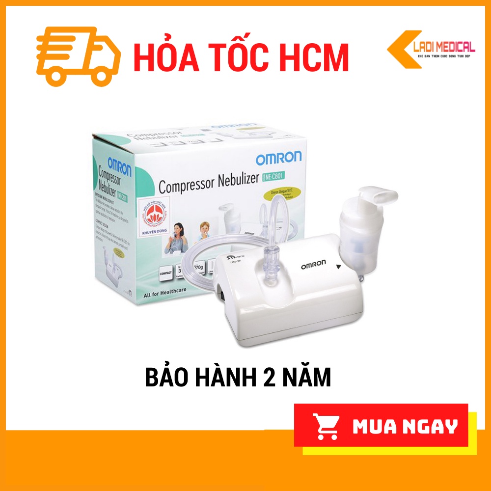 Máy xông mũi họng Omron C801