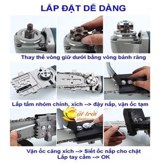 Lưỡi Cưa Xích Gắn Máy Mài