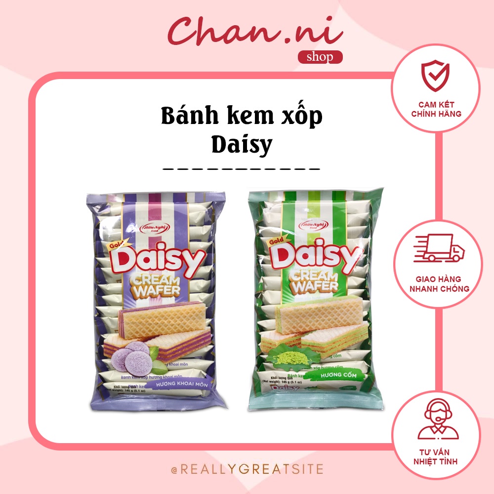 Bánh kem xốp Daisy gói 145g