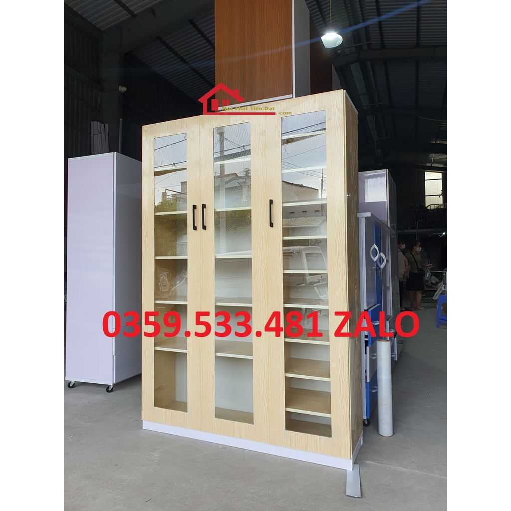 Tủ giày cánh kính 1m8x1m2 sang trọng - Tủ trưng bày túi xách, giày cao gót...