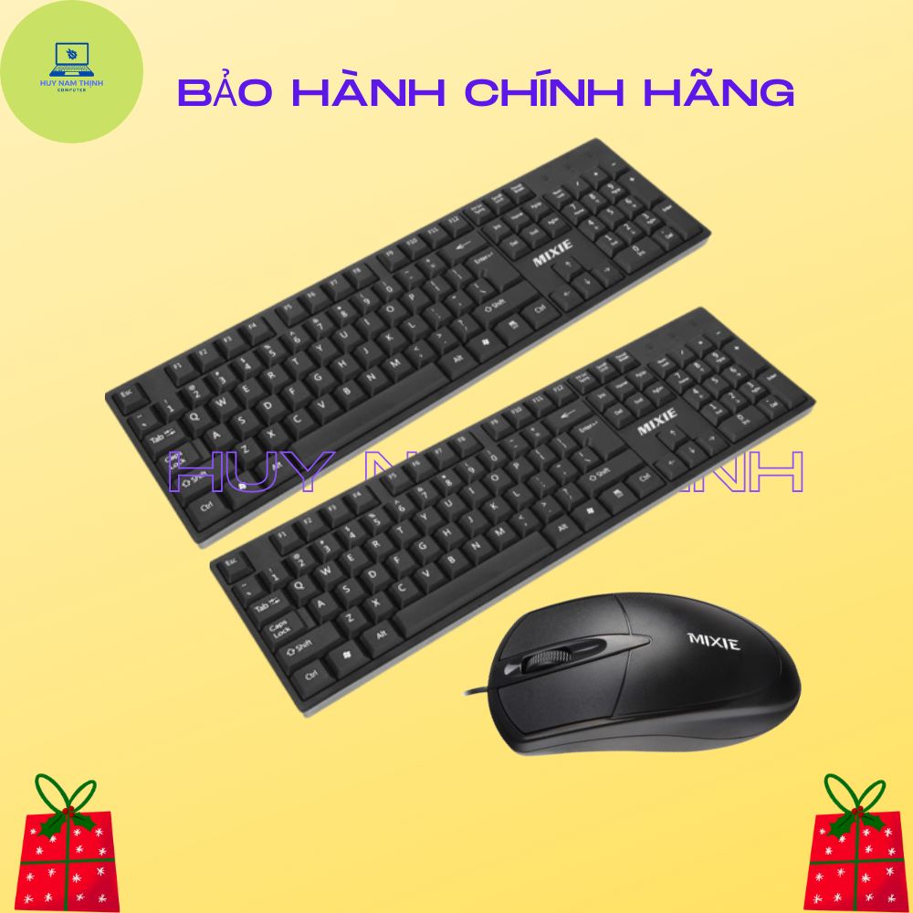 Phím chuột có dây MIXIE X70 siêu bền độ nhạy cao bấm êm hàng chính hãng