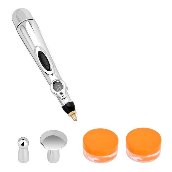 BÚT CHÂM CỨU TRỊ LIỆU XUNG ĐIỆN MASSAGER PEN W-912 CAO CẤP