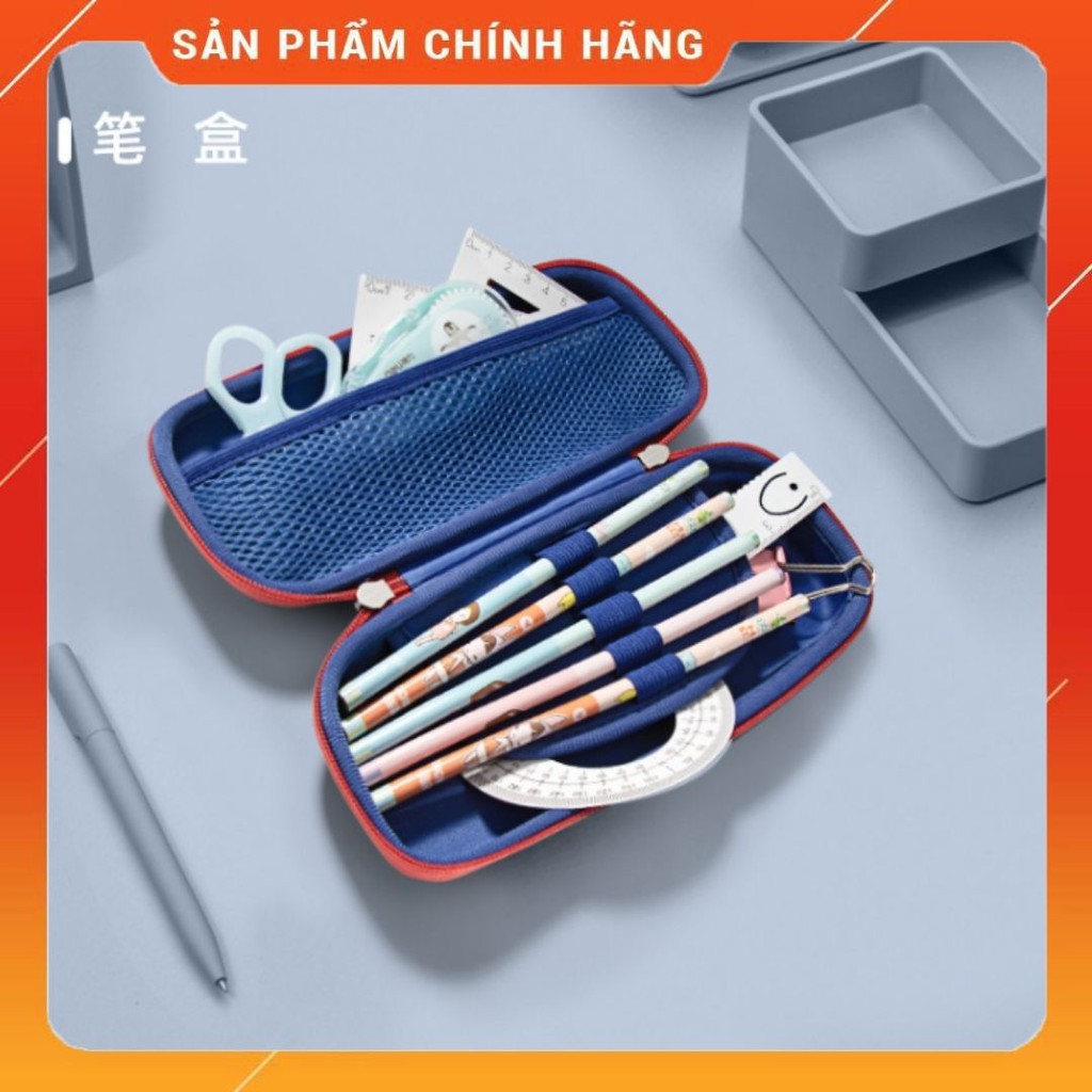 Hộp Bút Tochang Chính Hãng Họa Tiết In Nổi 3D Sinh Động, Siêu Nhẹ, Chống Thấm Nước Cho Bé Tiểu Học Khủng Long